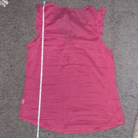 GAP Pink Ruffle Sleeve Blouse - Picture 3 of 6